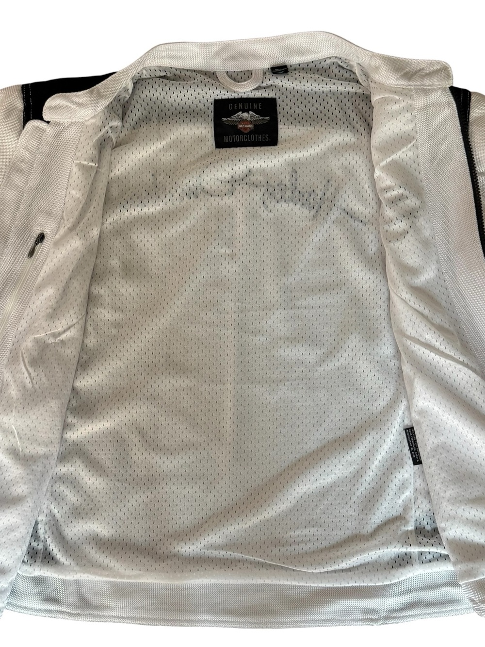 Harley-Davidson Women’s White Mesh Riding Jacket - Picture 7 of 14